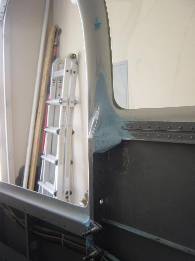 Rear door posts coming along