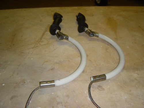 Ch grips mounted into cutoff control sticks