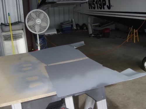 several coats of SW 988 self etching primer