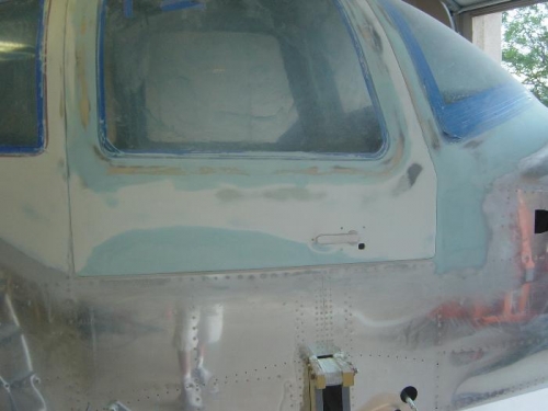 Left door and door jam 'flushed up'