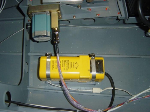 Tru Trak Pitch servo harness made and installed & ELT antenna connected