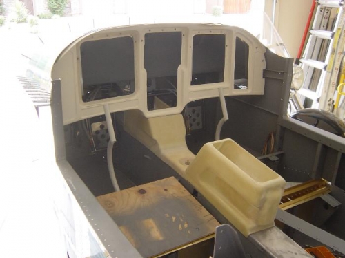 Starting to look like it ought to! Note all of the foam removed