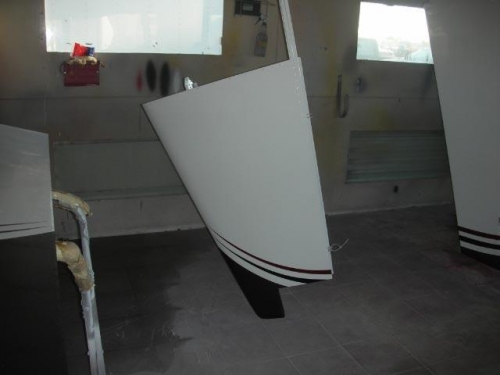 Vertical stab finaled