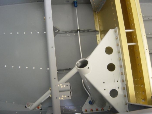 Left Brake Line reinstalled