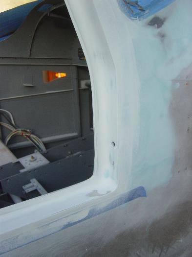 Right door jam progressing