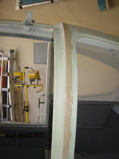 Applied 2nd coat to build-up some low areas