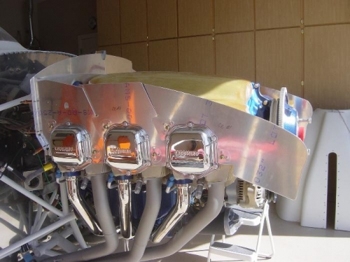 All of the stock baffling temporarilly installed