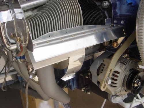 Front of #1 temp installed and trimmed to match plenum