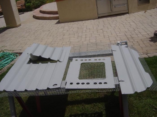 Aft Baggage bulkheads and seat pan