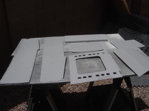 Misc side panels & seat pan