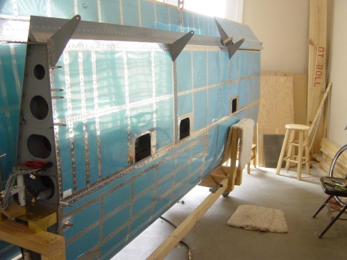 All done except the inboard rib.