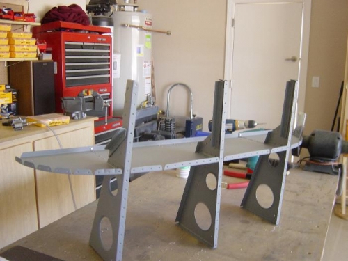 Sub structure riveted