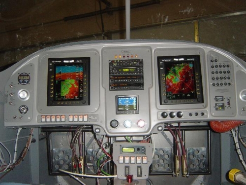 Old co-pilot EFIS crooked