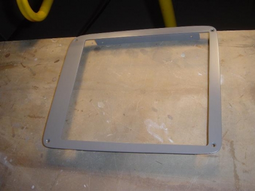 Painted with the interior paint