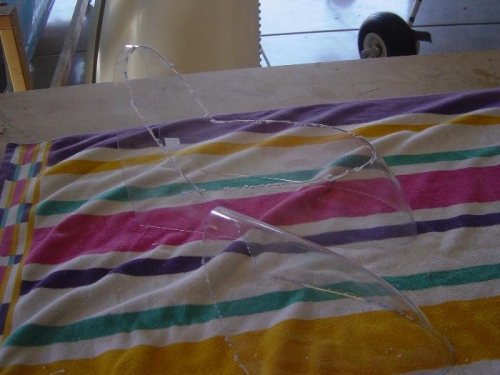 Replacement right wing tip lens