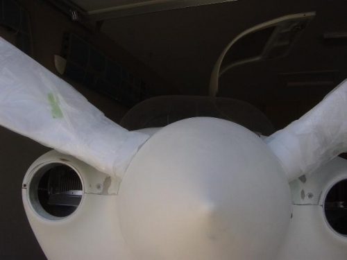 Spinner and cowl perfectly aligned