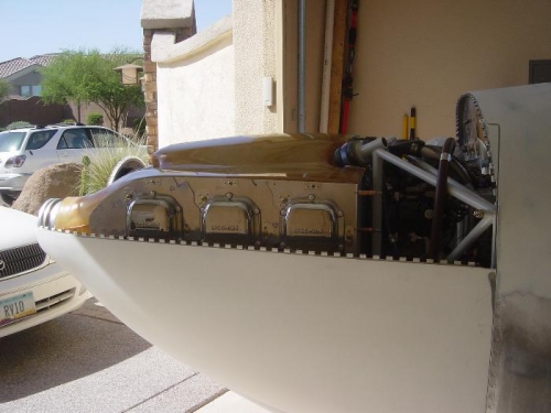 Left side hard mounted