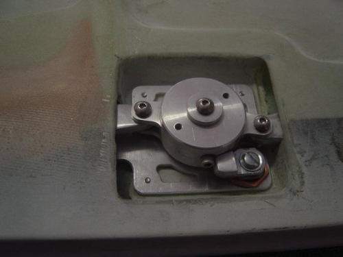 Left door lock installed and locked