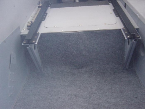 Covered up the aft center spar section