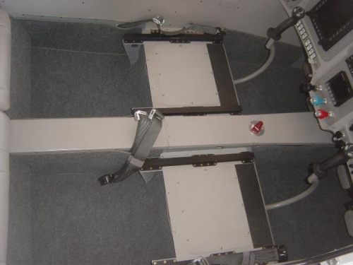 The Cabin is carpeted!