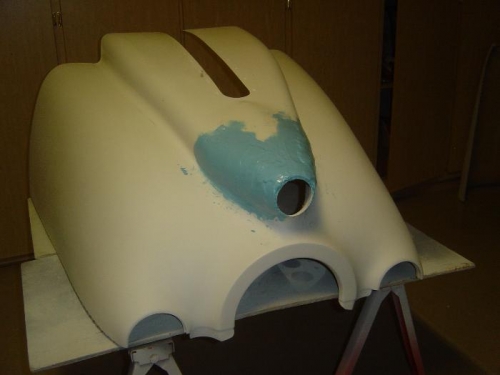 SuperFil buildup of Ram air intake