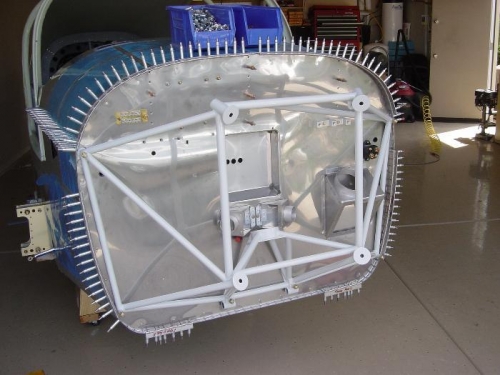 Match drilled to firewall