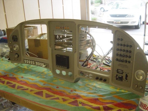 EFIS subpanels removed