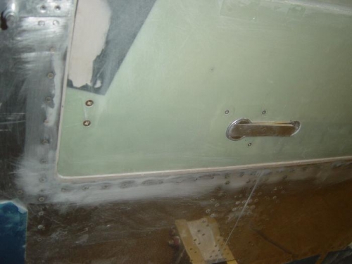 Except for the bottom edge which needs to be built-up even with the fuse skins