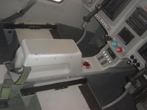 Center console reinstalled