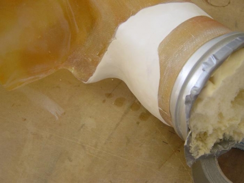 cut-out area for prop control