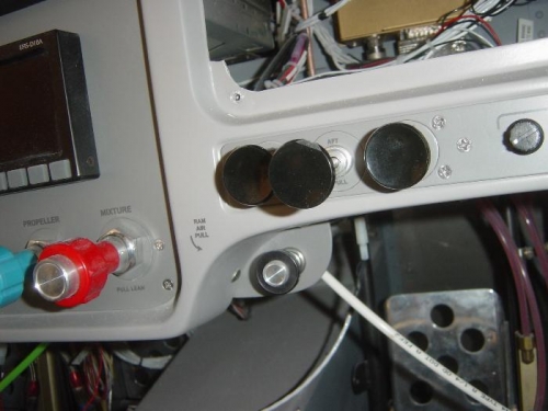 Replaced this broken heater control knob & cable