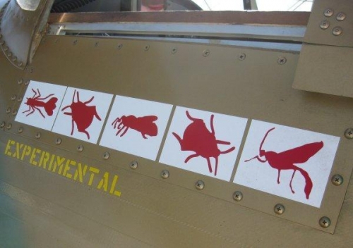 This was on a large biplane replica.
