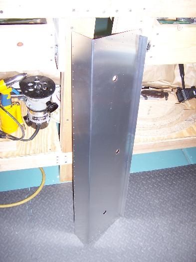 From 8/20 - completed cutout drilling debur of FWD spar box.