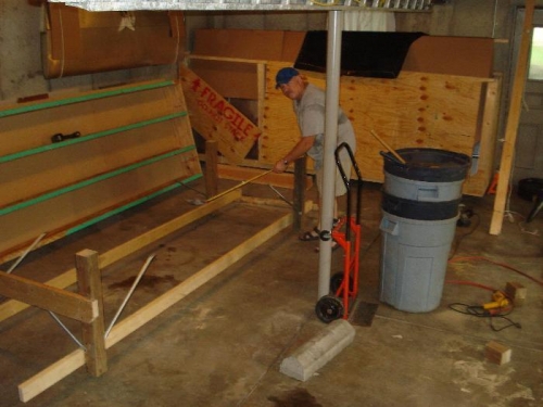 Set Up with a lot of Barry's help