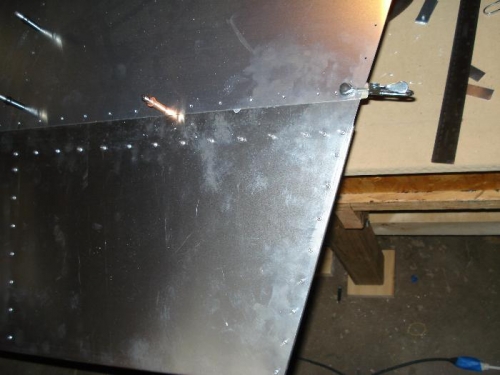 Aileron at the wing tip