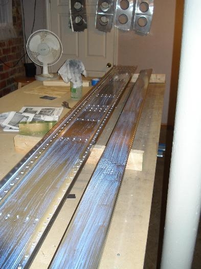 Spar and Channel painted with Cortec just in case.  One less thing to worry about.