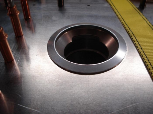 Cork Strips added to get the good fit.