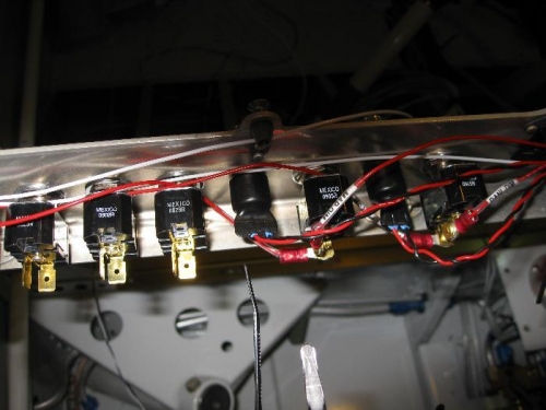 Pot wiring and heat shrink