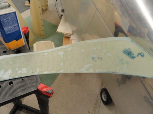 The left side of the fairing