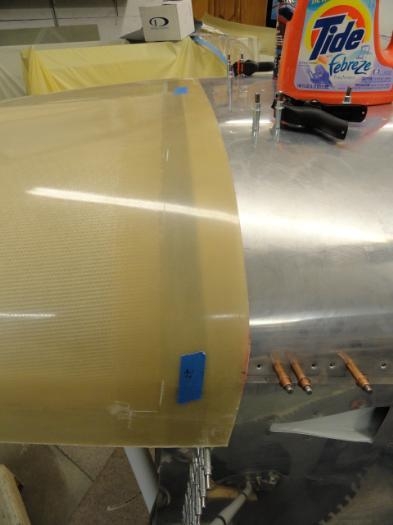 The left side of the cowling