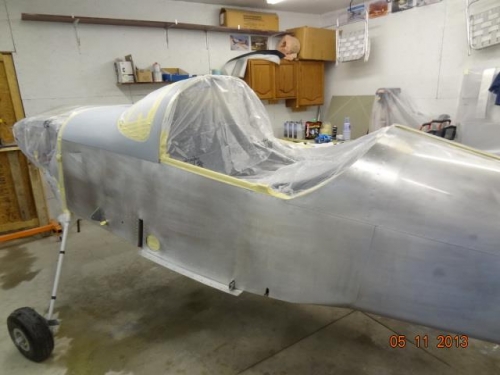 Fuselage is ready for paint