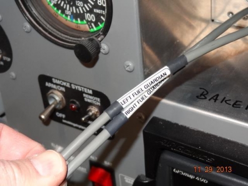 Fuel Guardian wires labeled