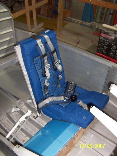 Seat Cushions in Cockpit
