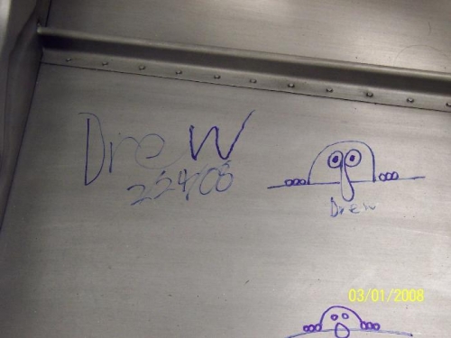 Drew's Artwork and Signature