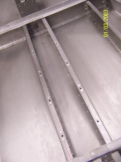 Nutplates in Baggage Ribs