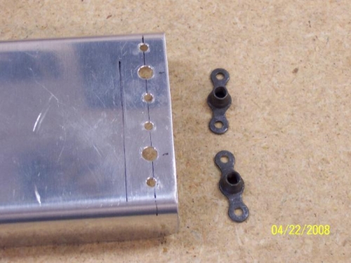 Top End of EF-602 and Nutplates