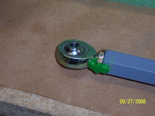 Control Hex Rod and Bearing with Torque Seal