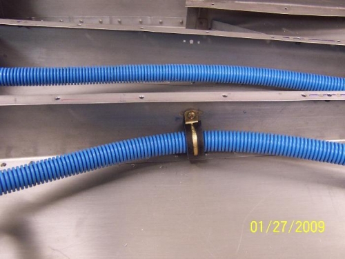Right side of tubing