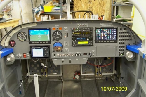 Instrument panel with the top skin