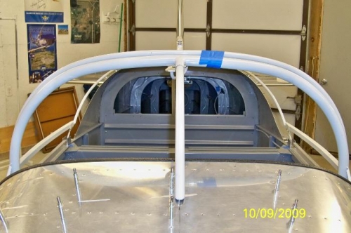 A look at the canopy frame